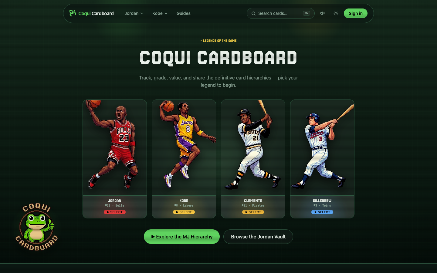 Coqui Cardboard — Web App Design & Development