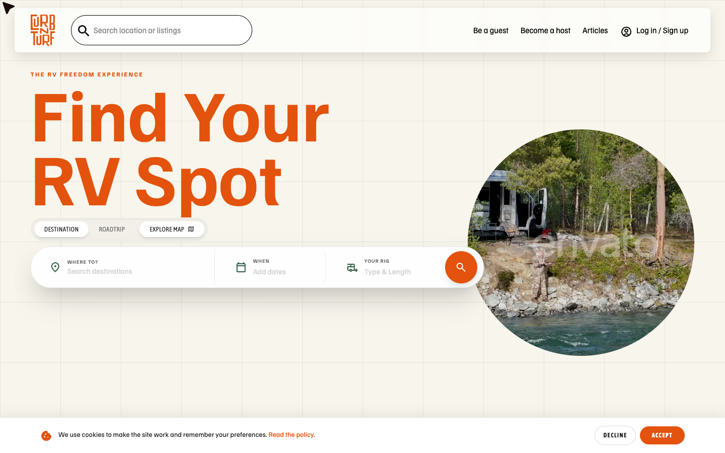 CurbNTurf — Product Design & Web Development